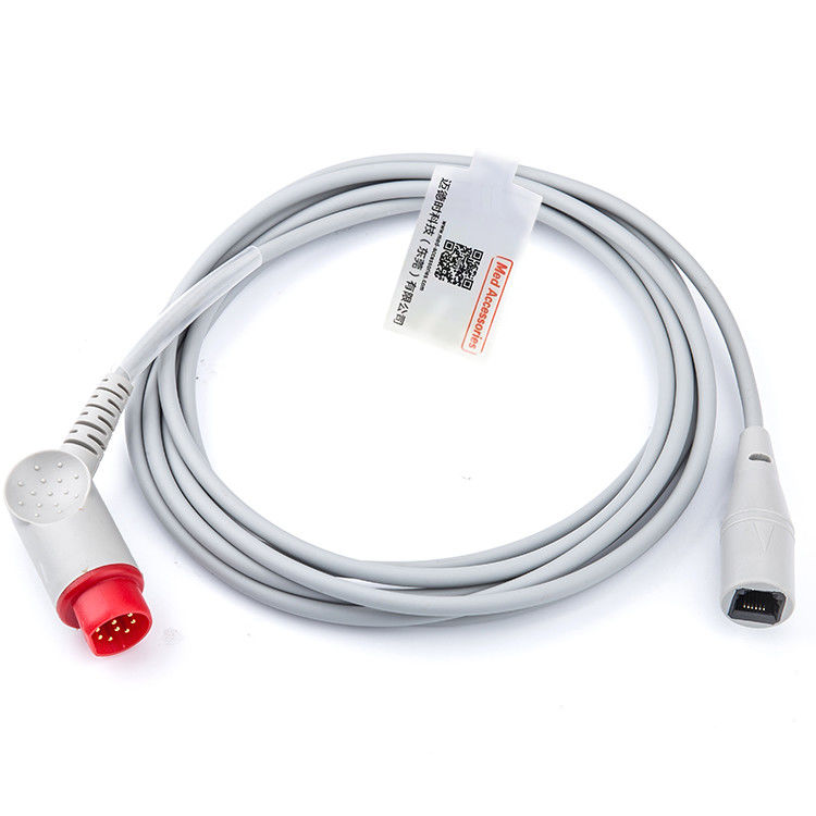 Cable pratico IBP Compatibile Mindray To MX 12 Pin Multi Function Grigio Colore