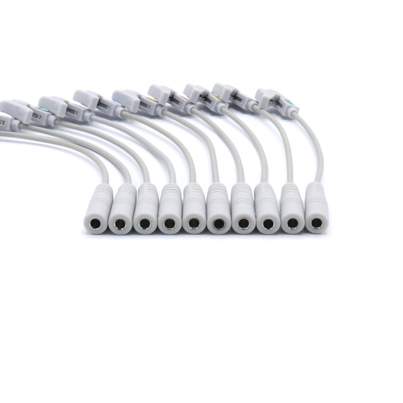 4.0 Banana Pinch ECG Machine Accessori Adapter Cable Pratico Per SK40BP