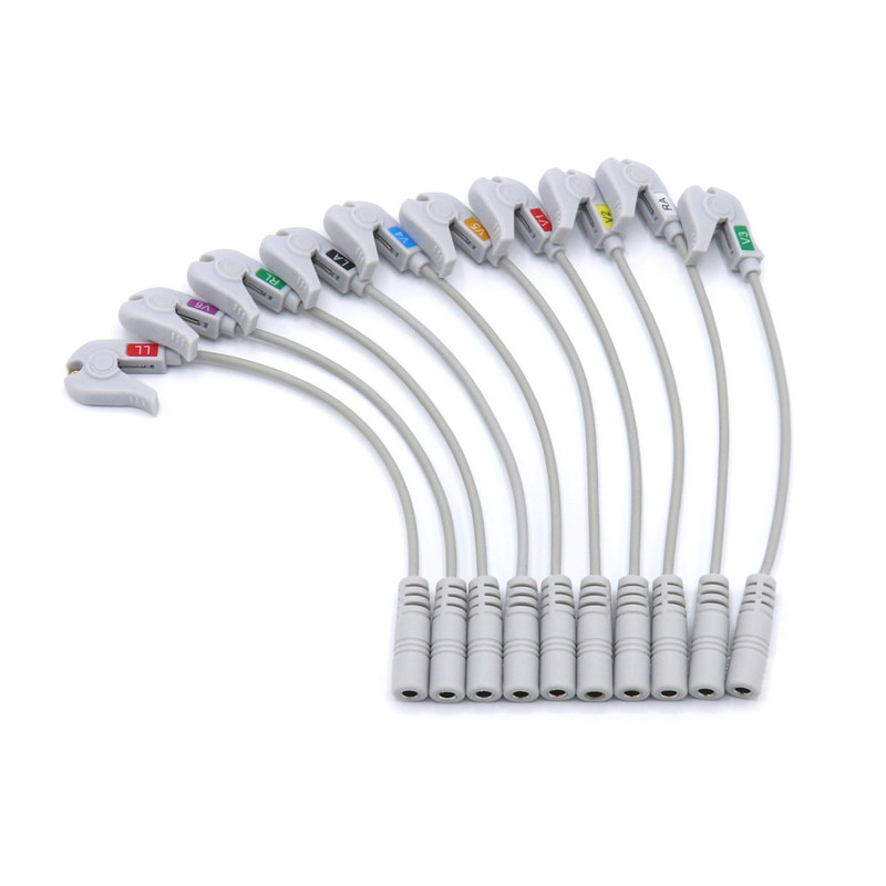 4.0 Banana Pinch ECG Machine Accessori Adapter Cable Pratico Per SK40BP