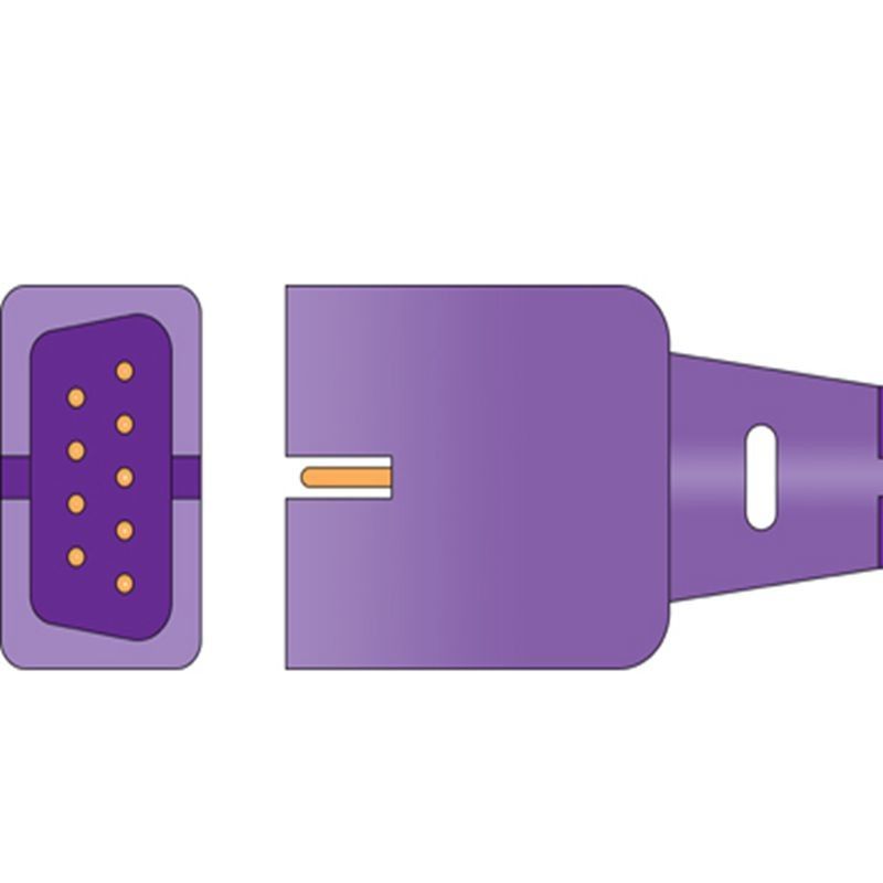 Sensore ossimetrico monouso non tossico, sensore Nellcor pediatrico portatile Spo2.