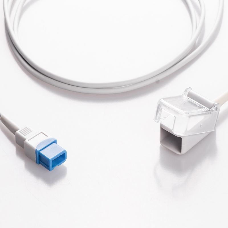 Ossimetro di pulso grigio resistente Sensore Spo2 700-0030-00 Fit Spacelabs 91367 91369