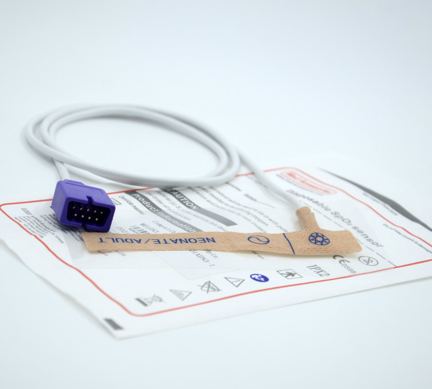 Sensore Nellcor pediatrico portatile Spo2 Sensore ossimetrico monouso non tossico