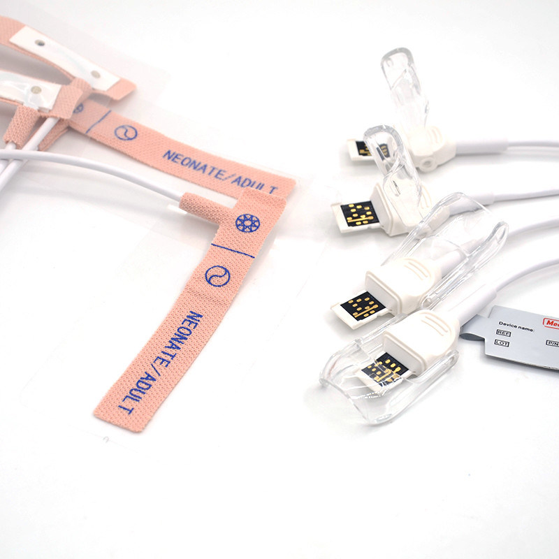 Sensore SpO2 per adulti a infrarossi lontani Masimo Nastro adesivo Monitor neonato usa e getta Sensore SpO2