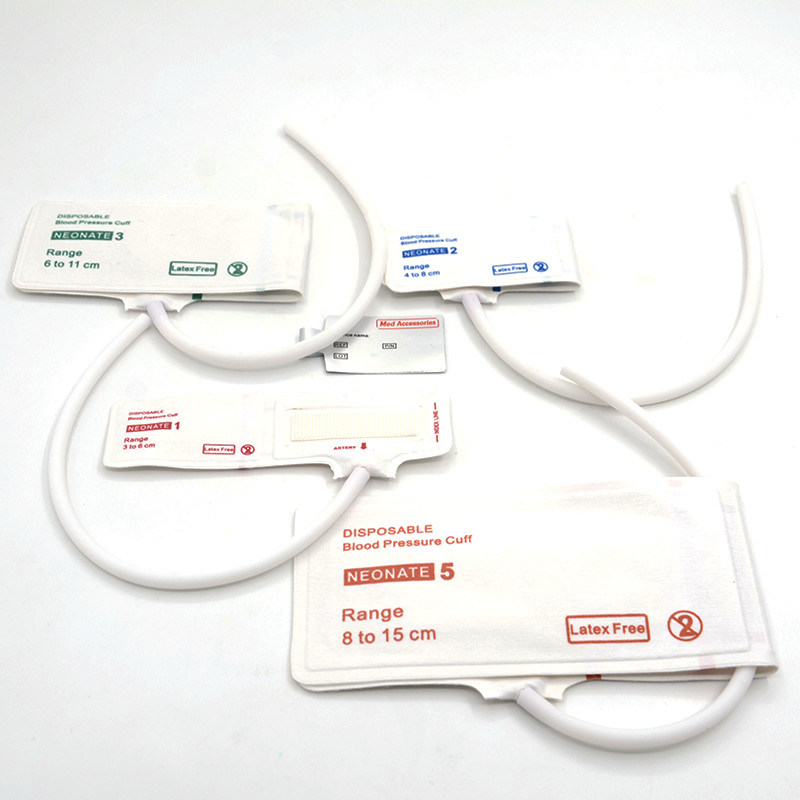 Accessori medici ISO13485 Manichetta NIBP Materiale TPU monouso riutilizzabile per bambini adulti