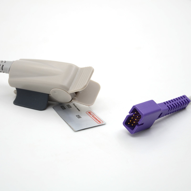 Finger clip Alto livello di qualità portatile Pulso ossimetrico Spo2 Sensore Adulto 9 pin Multi funzione