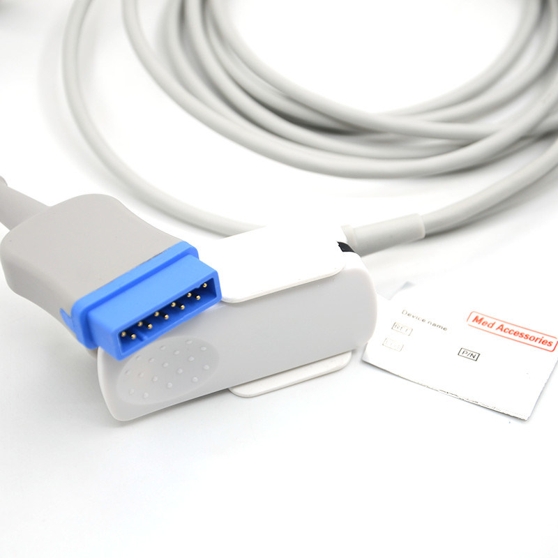 Fabbrica Alta Qualità GE Marquette Compatibile Per Adulti Finger Spo2 Sensore 11 Pin GE Sensore Spo2