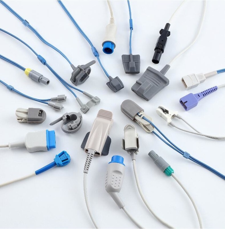 Campione gratuito Sensore Spo2 riutilizzabile Radical-7 Rad-87 Rad-57 con sensore SpO2 compatibile Masim Neonate Wrap