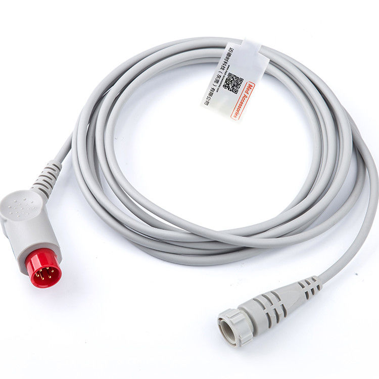 Cable pratico IBP Compatibile Mindray To MX 12 Pin Multi Function Grigio Colore