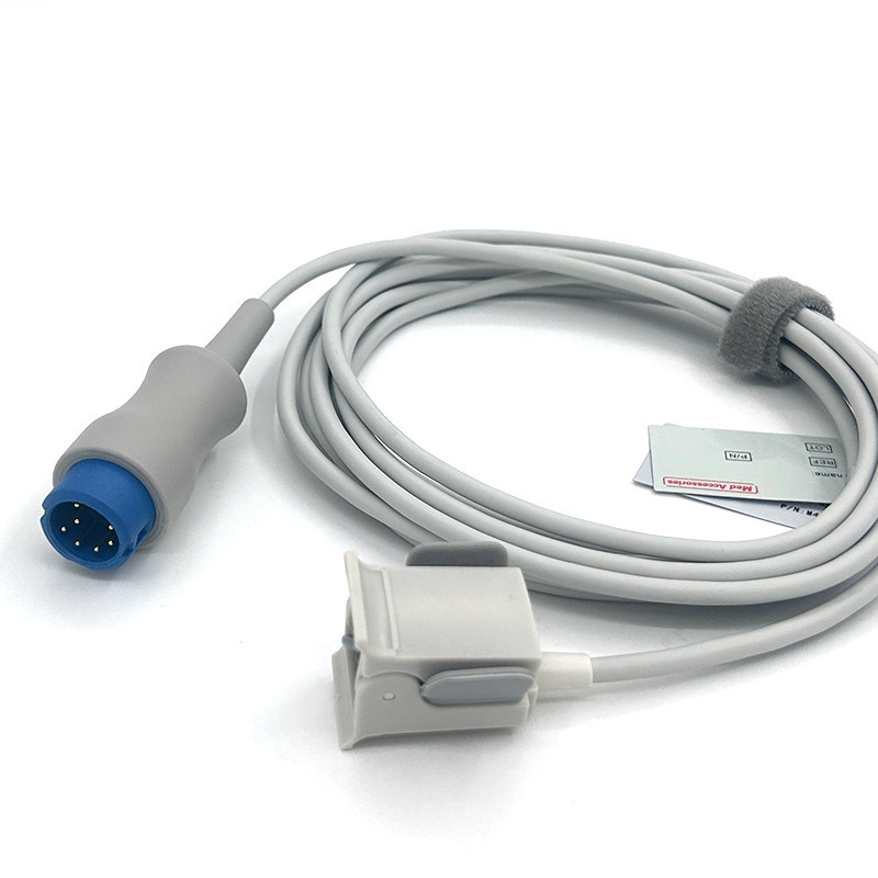 Fingere del bambino TPU Grigio Spo2 Sensor Cable Single Pack per tutti i tipi di pazienti Mindray Certified