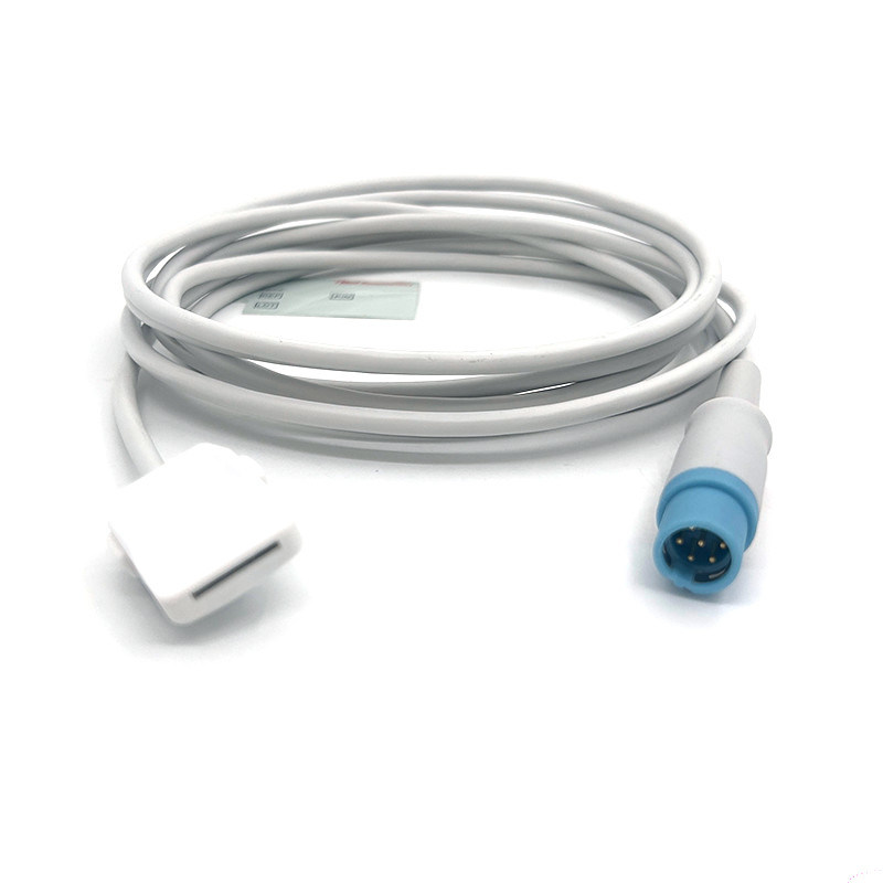 TPU Grigio Spo2 Sensor Cable Single Pack per tutti i tipi di pazienti per Masimo 7 Pin To Drager