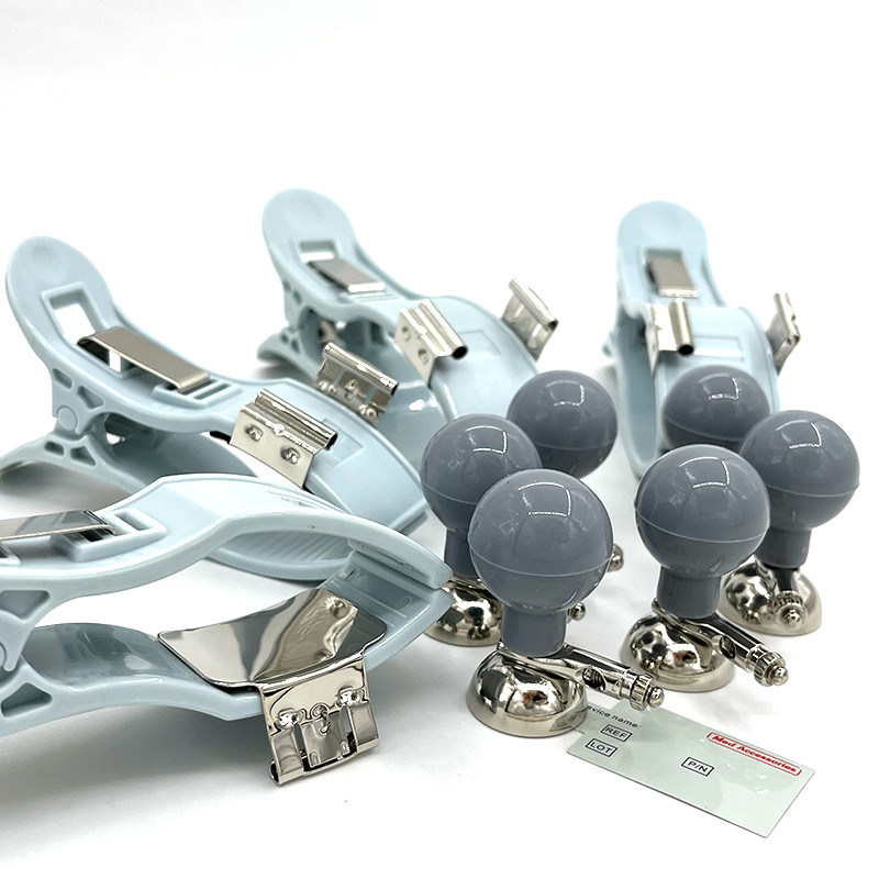 Reutilizzabile Nickel Limb Clamp And Suction Cups elettrodi per ECG Macchine accessori in dimensioni adulte