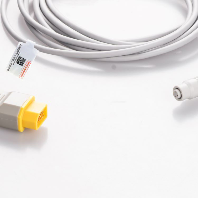 Nihon Kohden To BB Trasduttore IBP Adapter Cable Pressione sanguigna invasiva per accessori medici