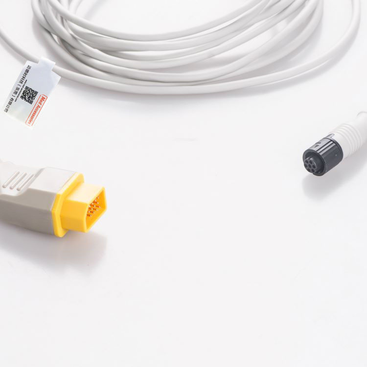 Nihon Kohden To BB Trasduttore IBP Adapter Cable Pressione sanguigna invasiva per accessori medici