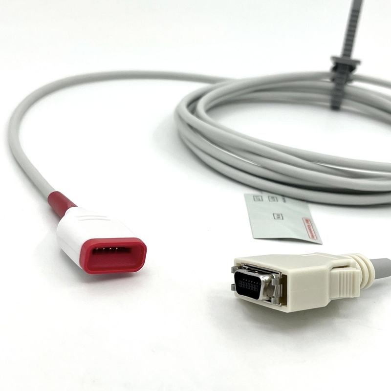 Compatibile con il cavo di estensione del sensore SpO2 TPU M-Gray per accessori per monitor sanitari