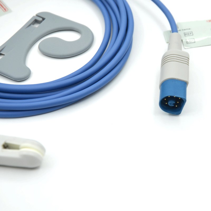 Reutilizzabile Produttore accessori di monitor Compatibile Philips SpO2 Sensor Adult Ear Clip