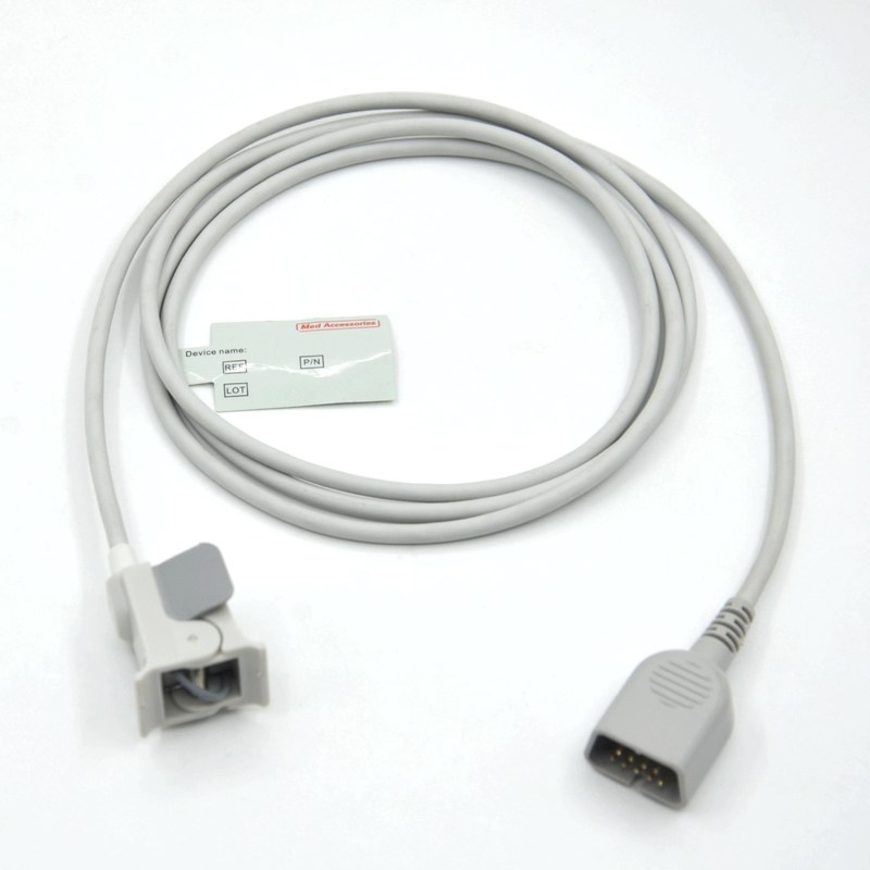 Produttore Monitor Accessori Finger pediatrici Compatibile Nihon kohden 9pin Sensore SpO2 riutilizzabile