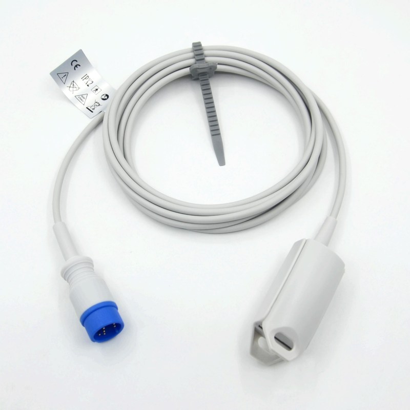 Produttore accessori di monitor Reutilizzabile clip per adulti Compatibile Creative K12 SpO2 Sensore