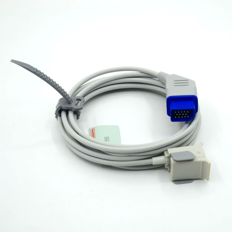 Accessori riutilizzabili per monitor del produttore compatibili con sensore Spo2 pediatrico per dito Nihon Kohden, 14 pin