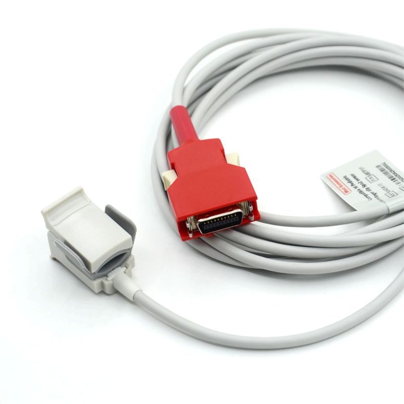 Sensore Spo2 a clip pediatrico riutilizzabile per monitor medicali compatibile con Masimo Red 20pin Radical-7 Rad-87 Rad-57