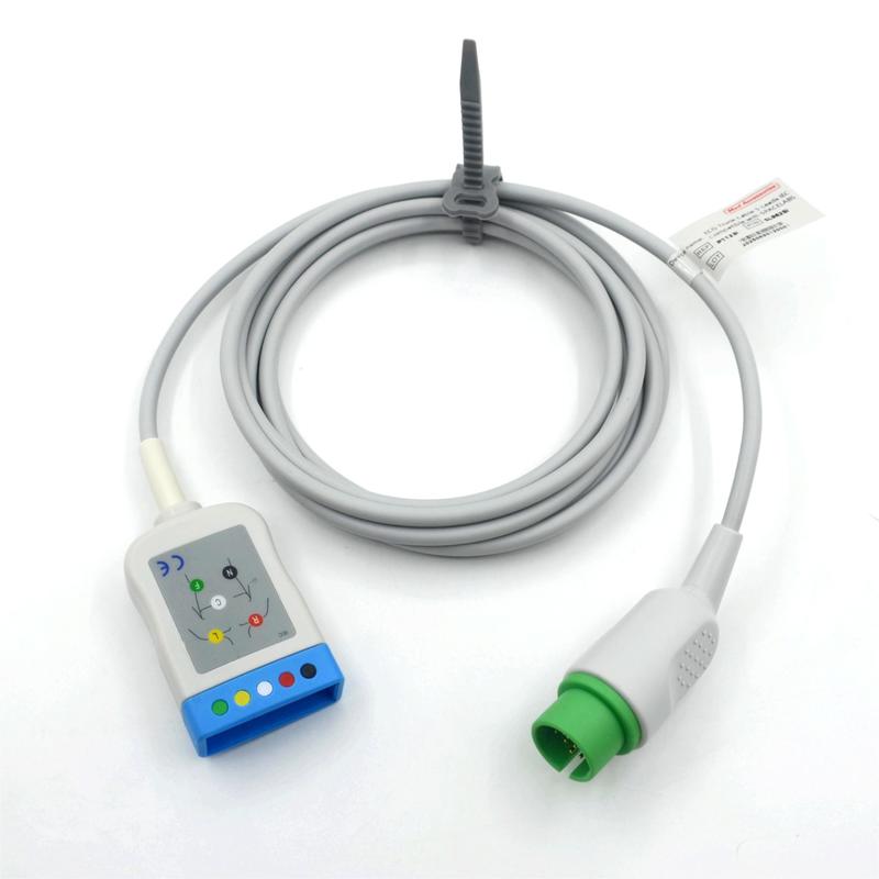 Accessoio per monitor medici compatibili con i laboratori spaziali ECG Cable 5 Cable ECG