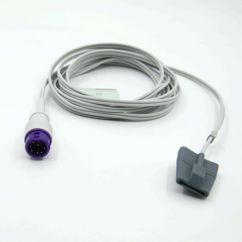 Sensore SpO2 riutilizzabile pediatrico morbido per monitor Mindray Epm15, accessori del produttore
