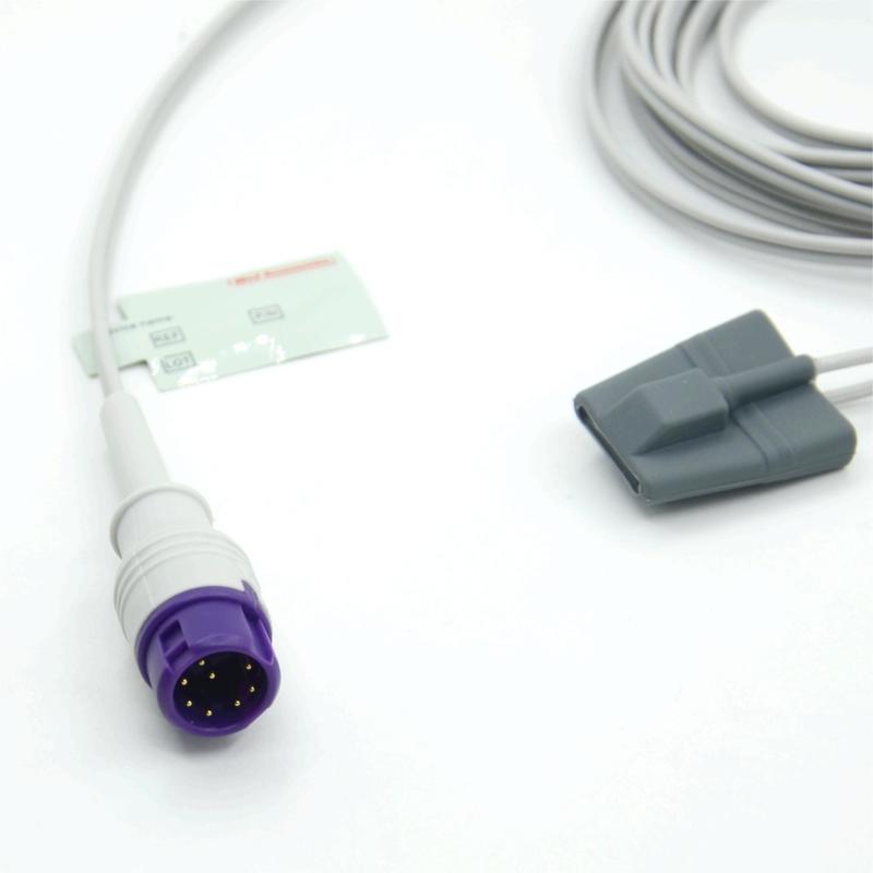 Sensore SpO2 riutilizzabile pediatrico morbido per monitor Mindray Epm15, accessori del produttore