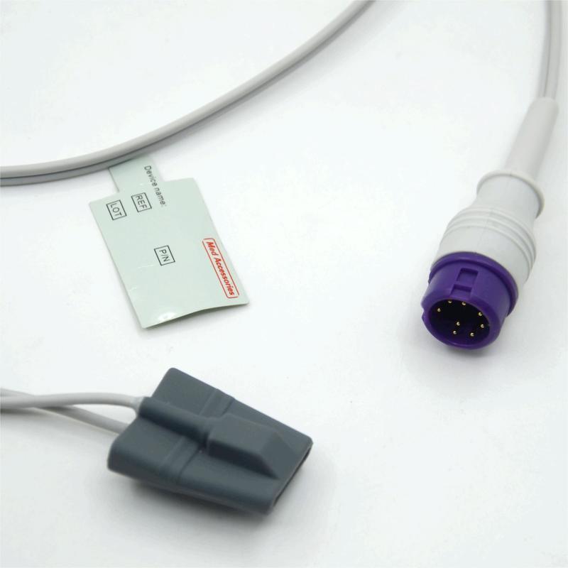 Sensore SpO2 riutilizzabile pediatrico morbido per monitor Mindray Epm15, accessori del produttore