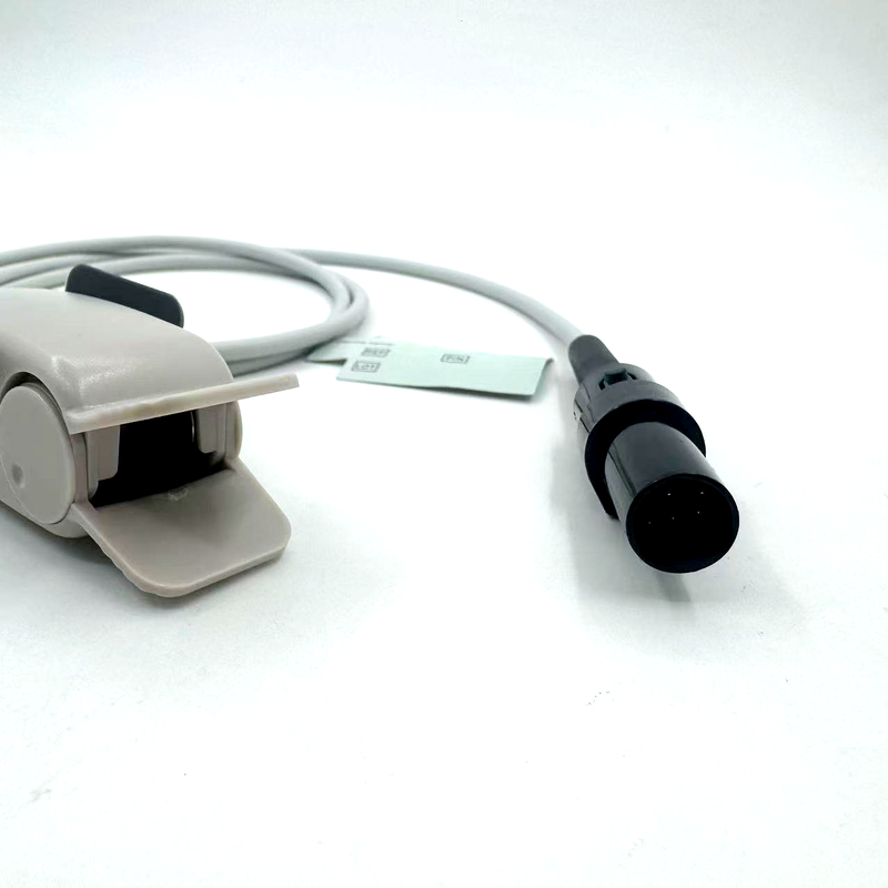 Produttore di alta qualità accessori per monitor medici riutilizzabili per adulti SpO2 Sensore compatibile con GE