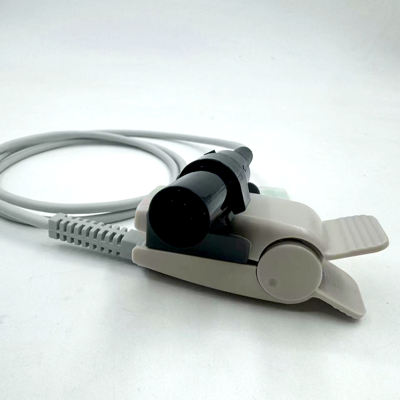 Produttore di alta qualità accessori per monitor medici riutilizzabili per adulti SpO2 Sensore compatibile con GE