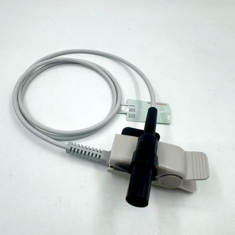 Produttore di alta qualità accessori per monitor medici riutilizzabili per adulti SpO2 Sensore compatibile con GE