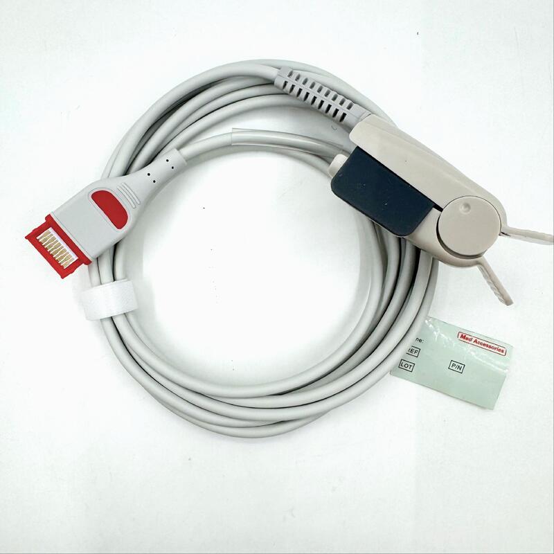 Accessori medici di alta qualità Accessori per monitor medici riutilizzabili Sensore SpO2 morbido per adulti Sensore RAD-97 compatibile