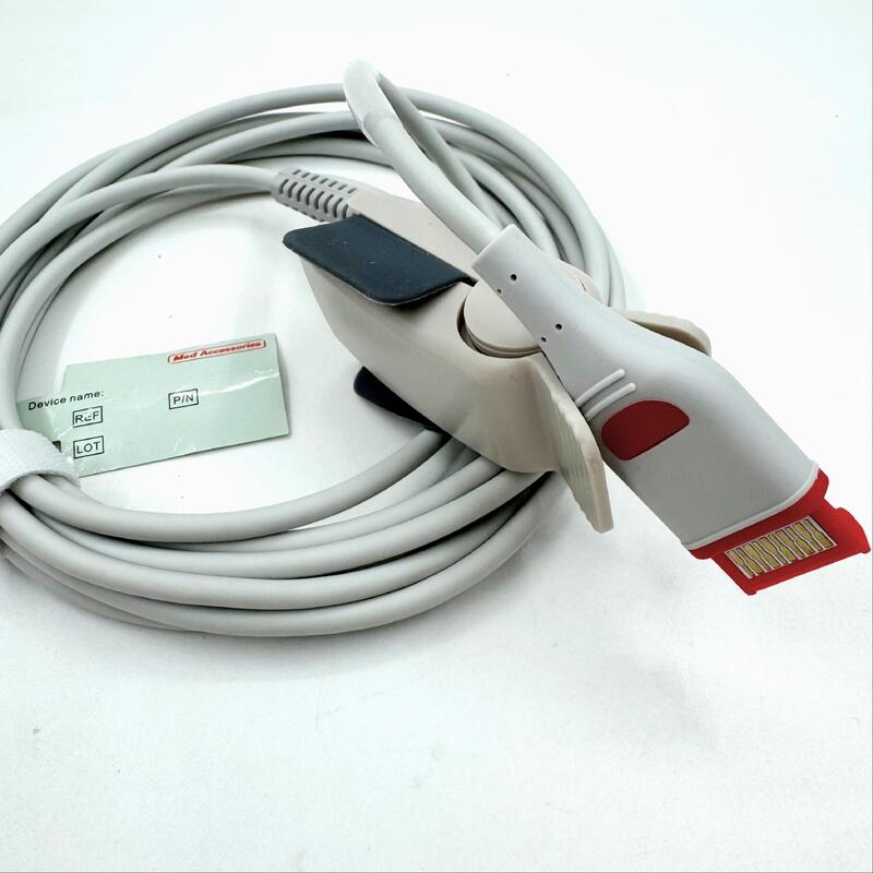 Accessori medici di alta qualità Accessori per monitor medici riutilizzabili Sensore SpO2 morbido per adulti Sensore RAD-97 compatibile