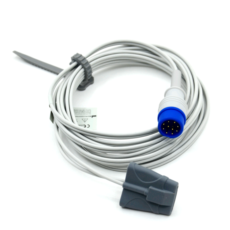 High Quality  Pediatric Soft Clip Manufacturer Medical Accessories Reusable Compatible With Zoll Monitor SpO2 Sensor