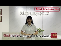 Pressione sanguigna NIBP Manopola Bulbo Pompa Materiale TPU Con Valvole Metalliche